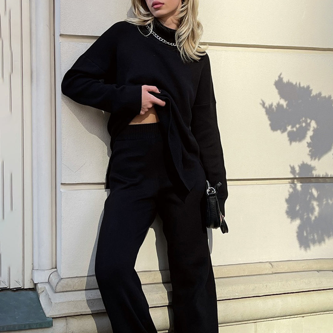 Shakira Trui | Dames Winter Oversized Coltrui met Zijsplit