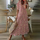 Orlitha Jurk | Boho Maxi Jurk met Etnische Print