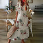 Orlitha Jurk | Boho Maxi Jurk met Etnische Print