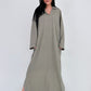 Sayana Jurk | Vrouwen Losse Maxi Jurk