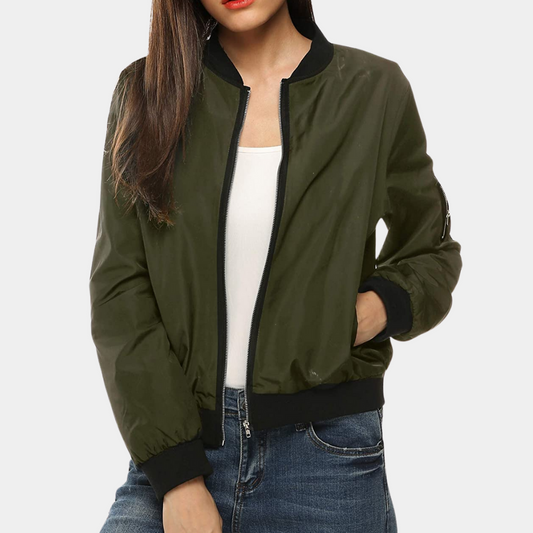 Gelly Jas | Vrouwen Casual Bomber Jacket