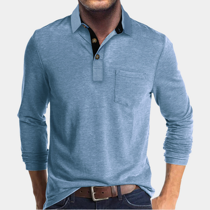Yurre Polo | Heren Lange Mouw Polo