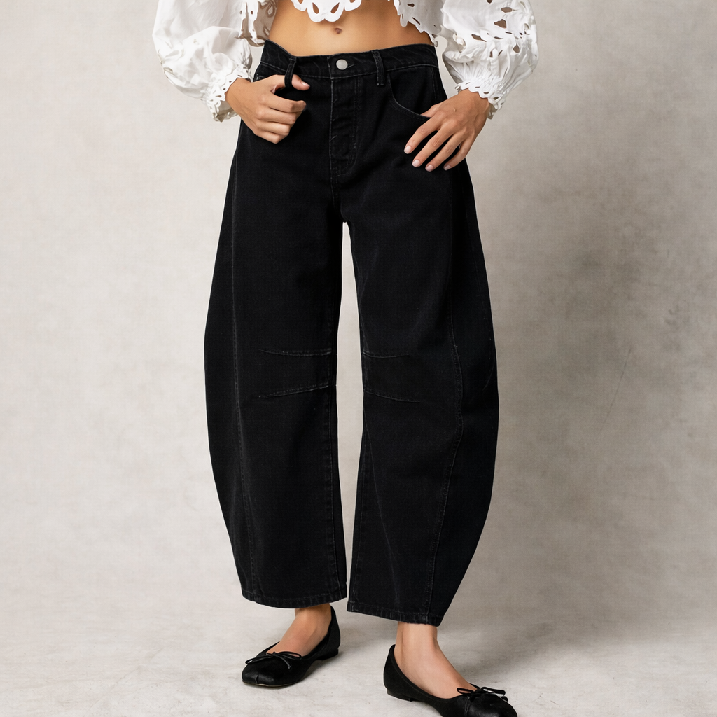 Dames Ballonbroek met Wijde Pijpen Montarello