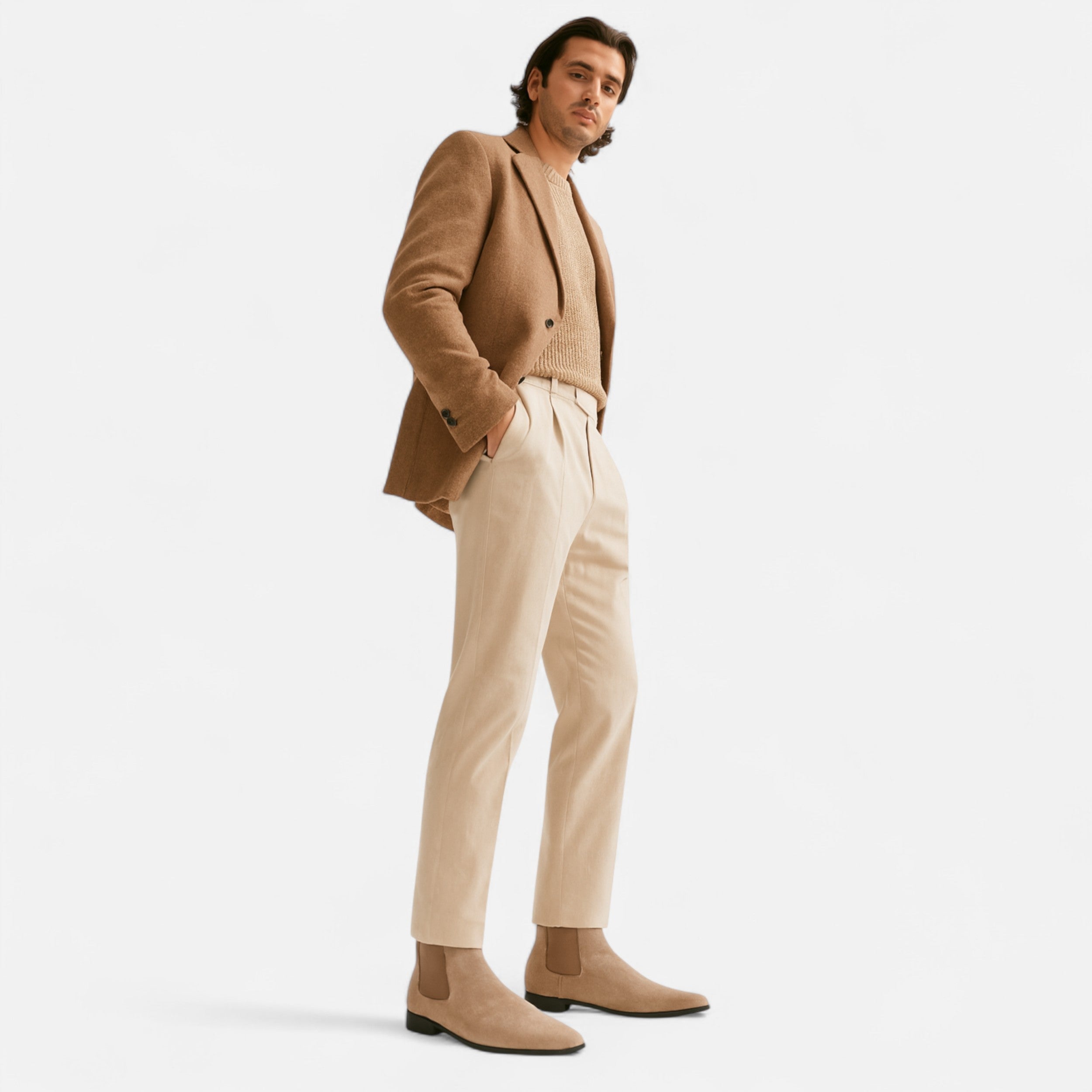 Heren Suède Boots Heritage Stijl