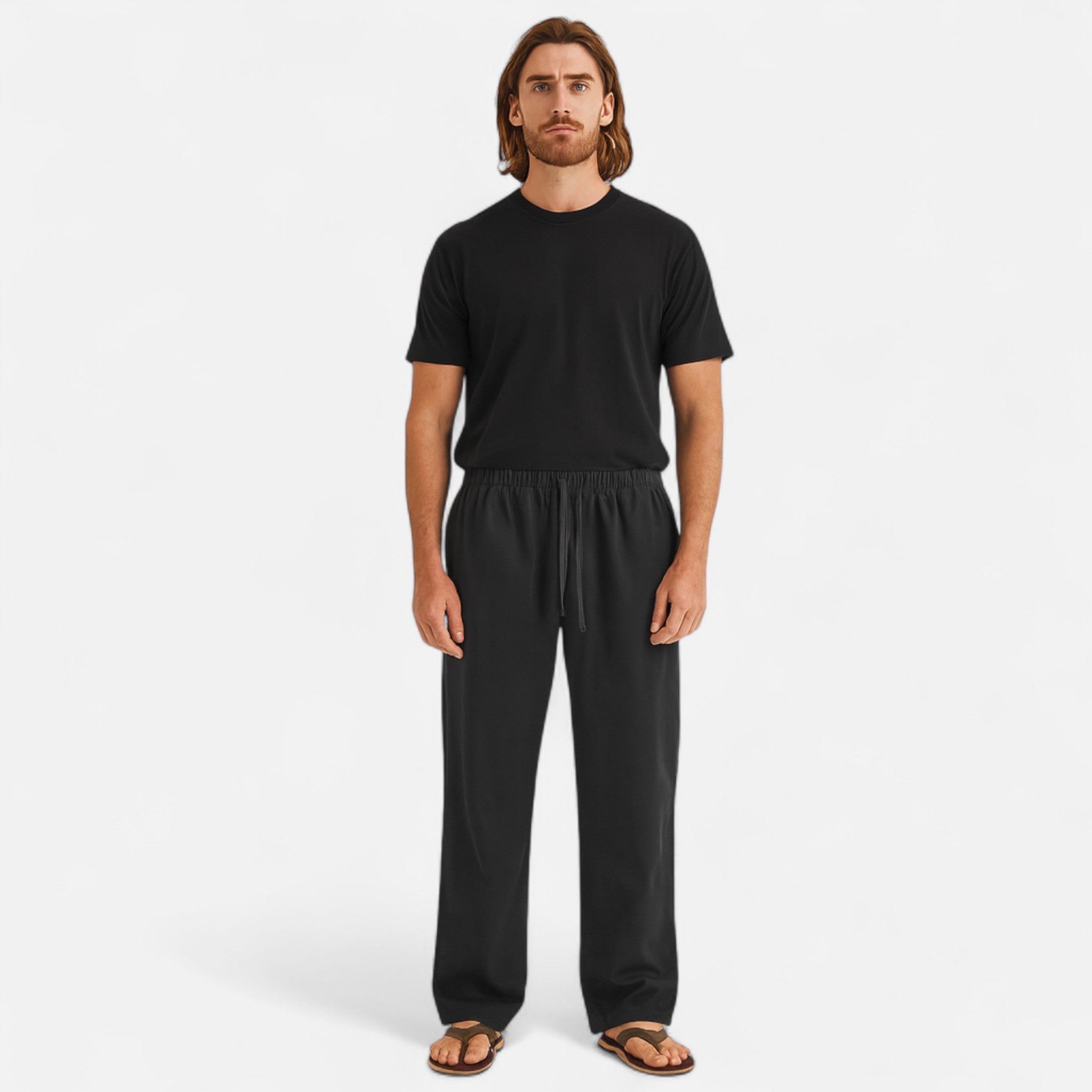 Heren Casual Tailored Broek Montarello