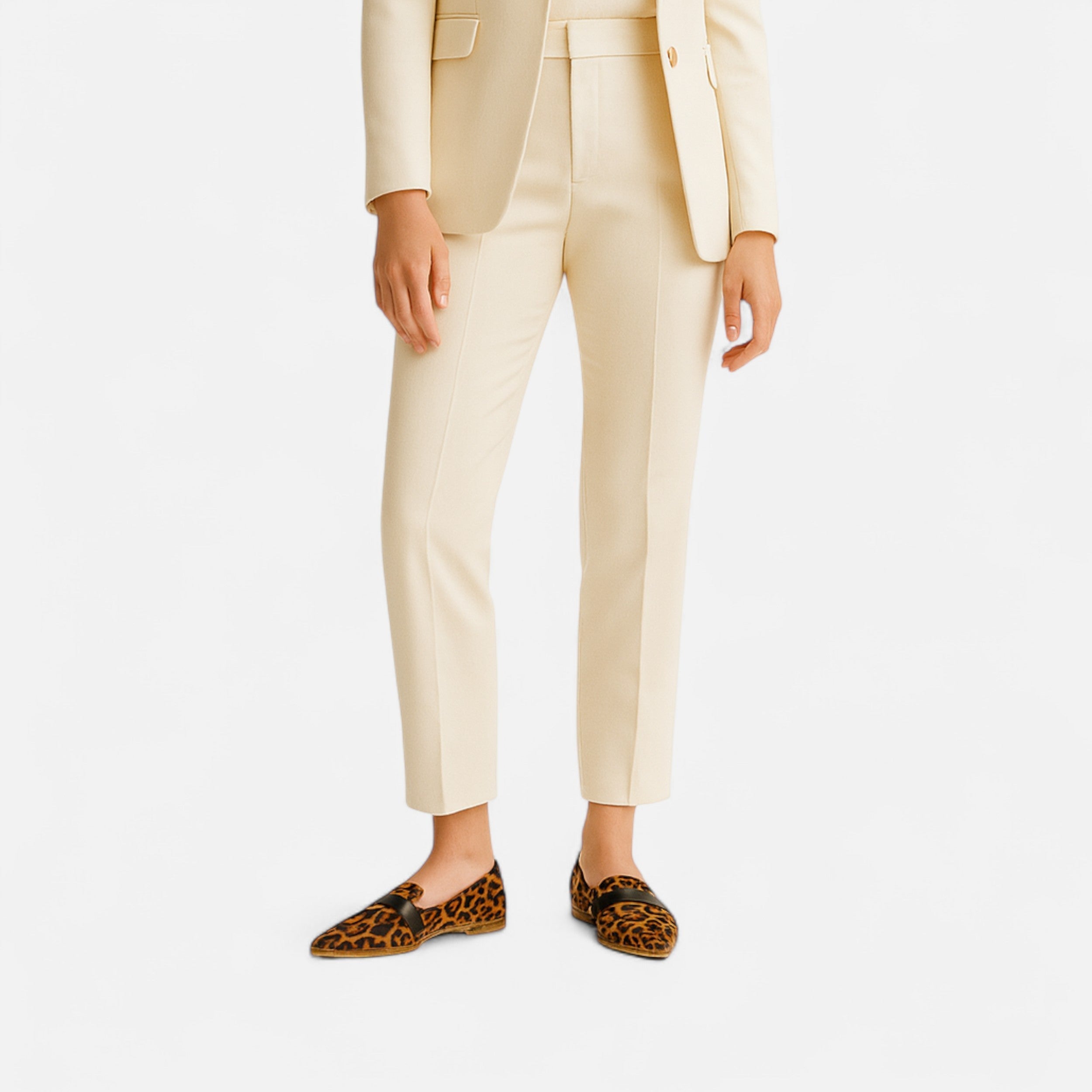 Dames Suède Loafers Klassieke Stijl