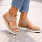 Dames Orthopedische Espadrille Sandalen met Ondersteuning