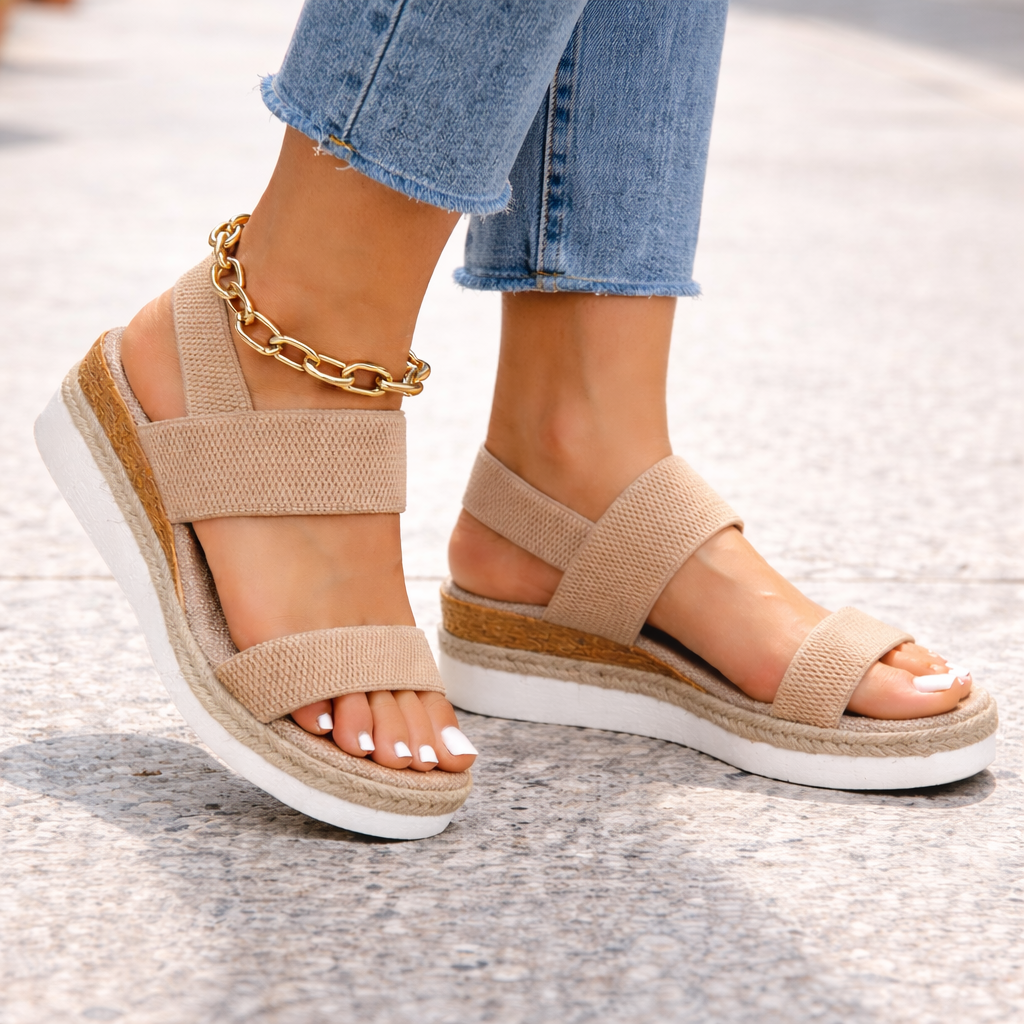 Women's Orthopedic Espadrille Sandals with Arch Support