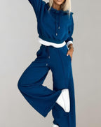 Dames Twee Delige Trainingspak Set met Hoodie