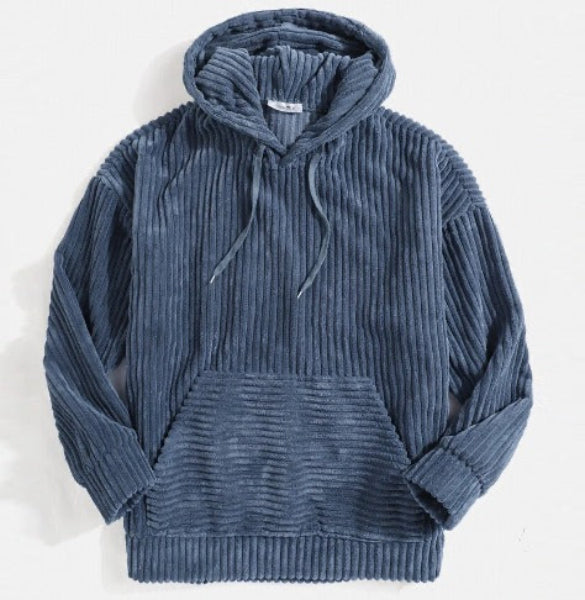 Xarina Hoodie | Unisex Herfst Corduroy Hoodie Sweatshirt