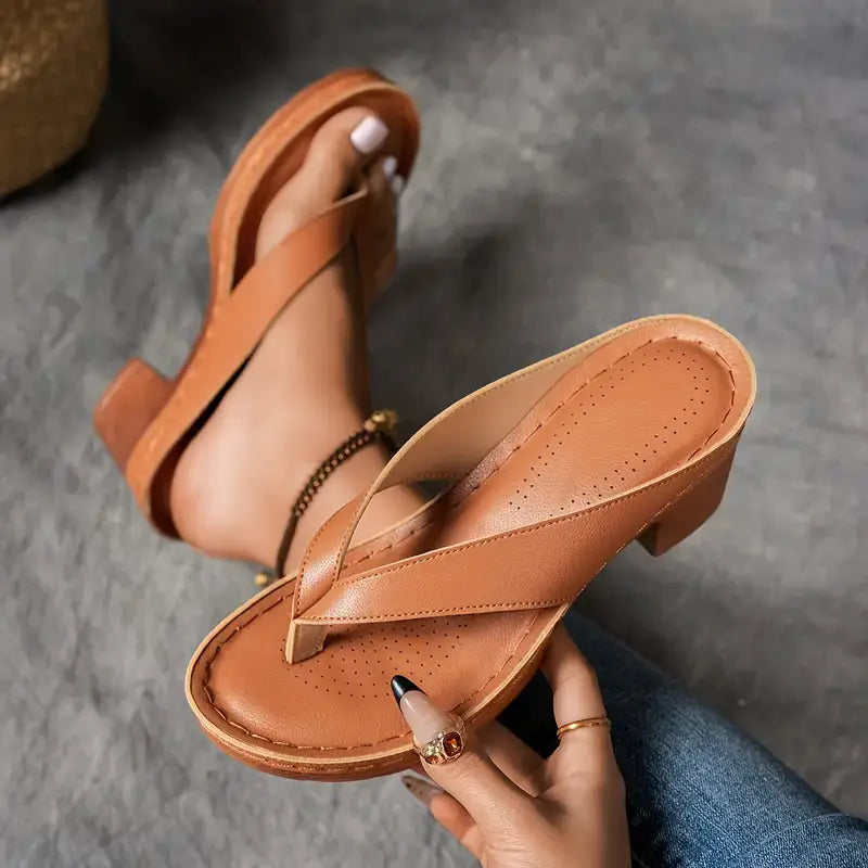 Dames Open Teen Instap Sandalen Casual