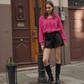 Wenona Vest | Dames Herfst Gebreid Wol Vest met Lange Mouwen