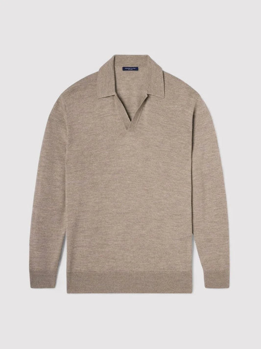 Lisandro Polo Shirt | Heren Lange Mouw Polo Shirt