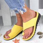 Dames Orthopedische Sleehak Sandalen Voetondersteuning