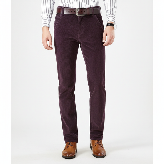 Men's Corduroy Business Trousers