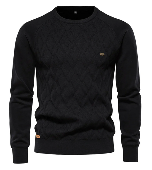 Henkert Heren Trui | Pullover met Ronde Hals