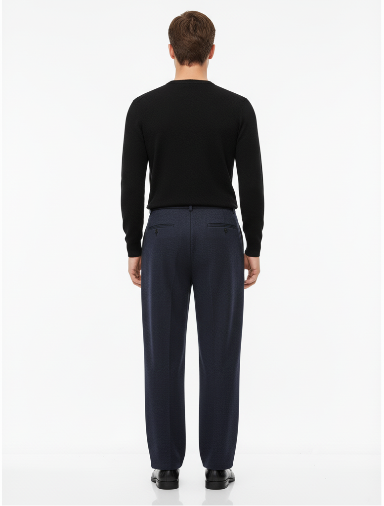 Heren Relaxed Smart Fit Broek Montarello