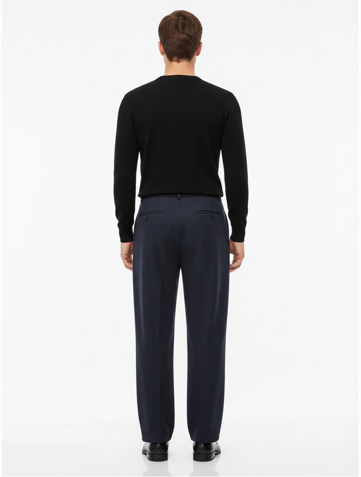 Heren Relaxed Smart Fit Broek Montarello