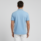 Heren Slim Fit Polo met Borstzak Montarello
