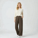 Dames Linnen Wijde Broek Montarello Airflow