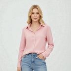Dames Softline Blouse Met Knopen