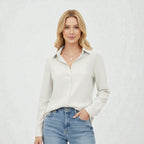 Dames Softline Blouse Met Knopen
