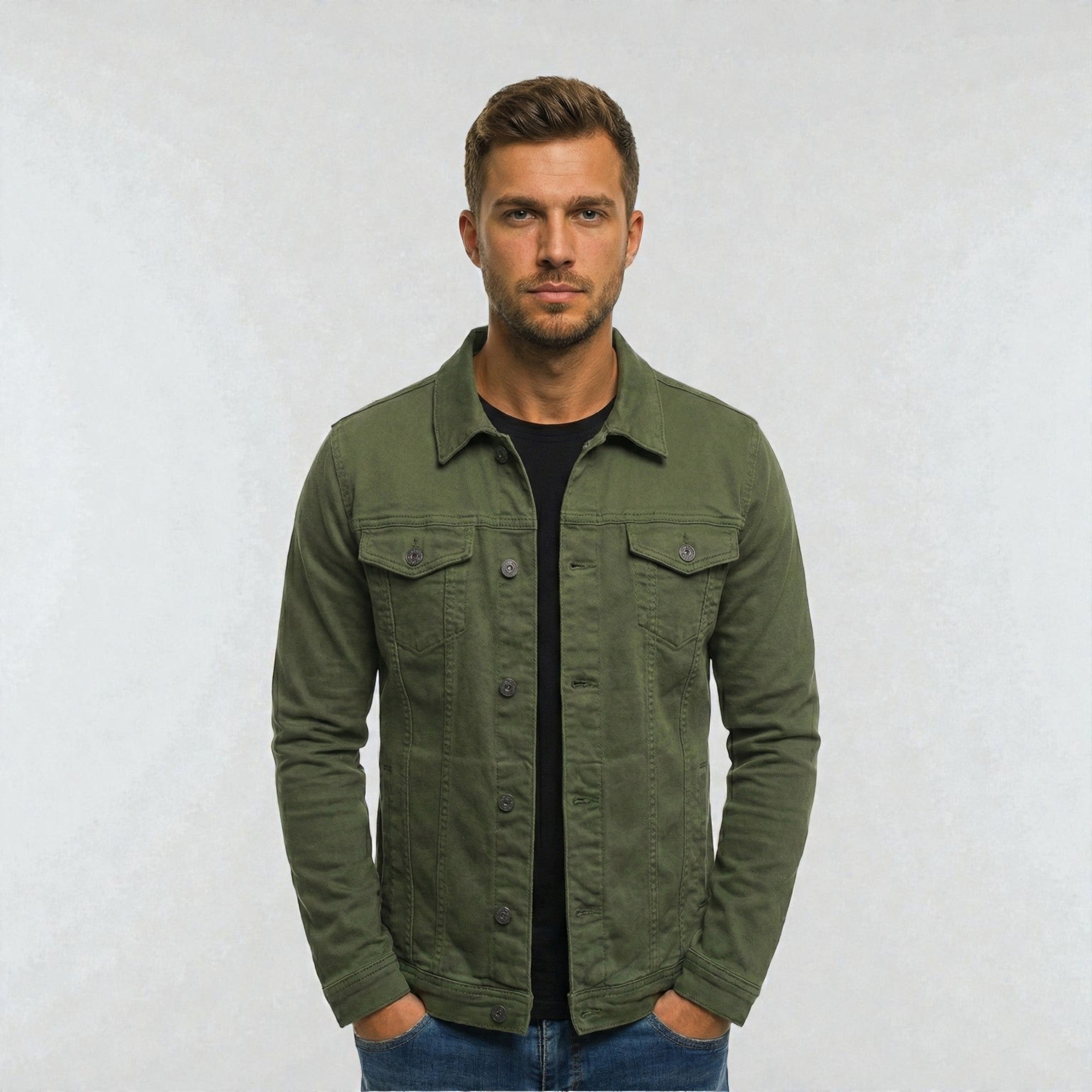 Heren UrbanCore Denim Jas Montarello