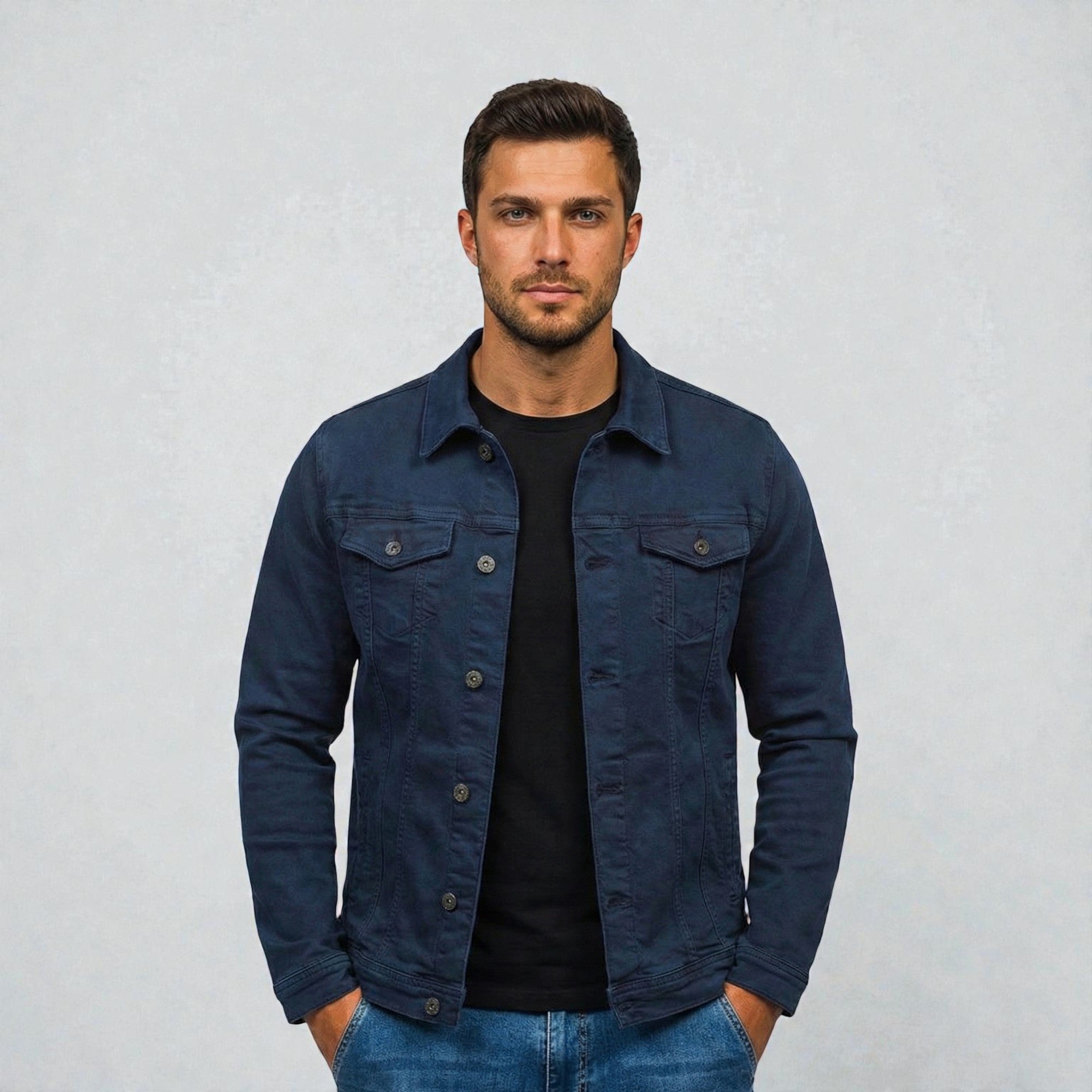 Heren UrbanCore Denim Jas Montarello
