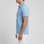 Heren Slim Fit Polo met Borstzak Montarello