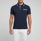 Heren Slim Fit Polo met Borstzak Montarello