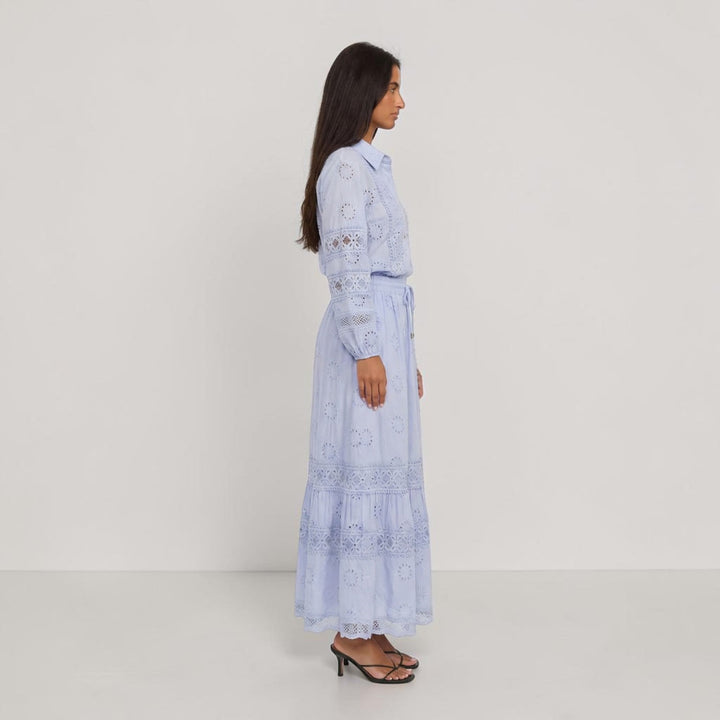 Dames Maxi Rok Tweedelige Set