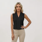 Dames Mouwloze Blouse