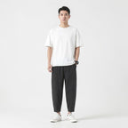 Heren Cropped Tapered Broek Montarello
