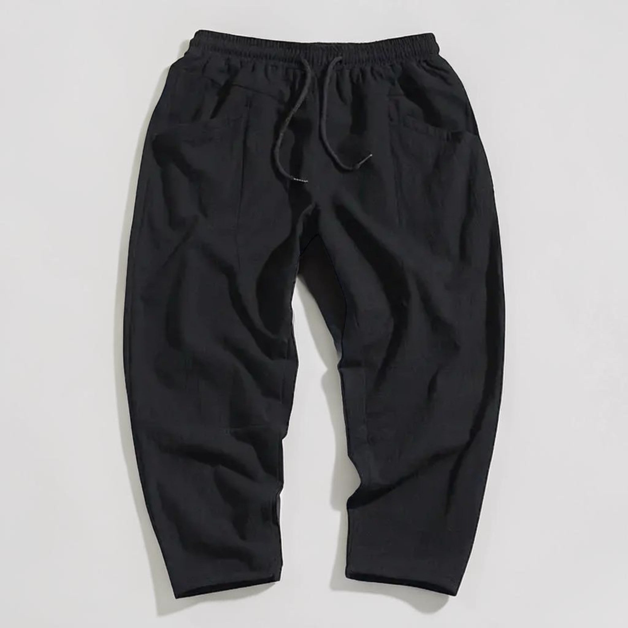 Heren Cropped Tapered Broek Montarello