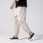 Heren Cropped Tapered Broek Montarello
