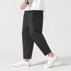 Heren Cropped Tapered Broek Montarello