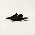 Heren Suède Instap Loafers Open Hiel