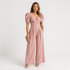 Dames Getailleerde Elegante Jumpsuit