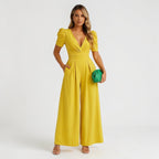 Dames Getailleerde Elegante Jumpsuit