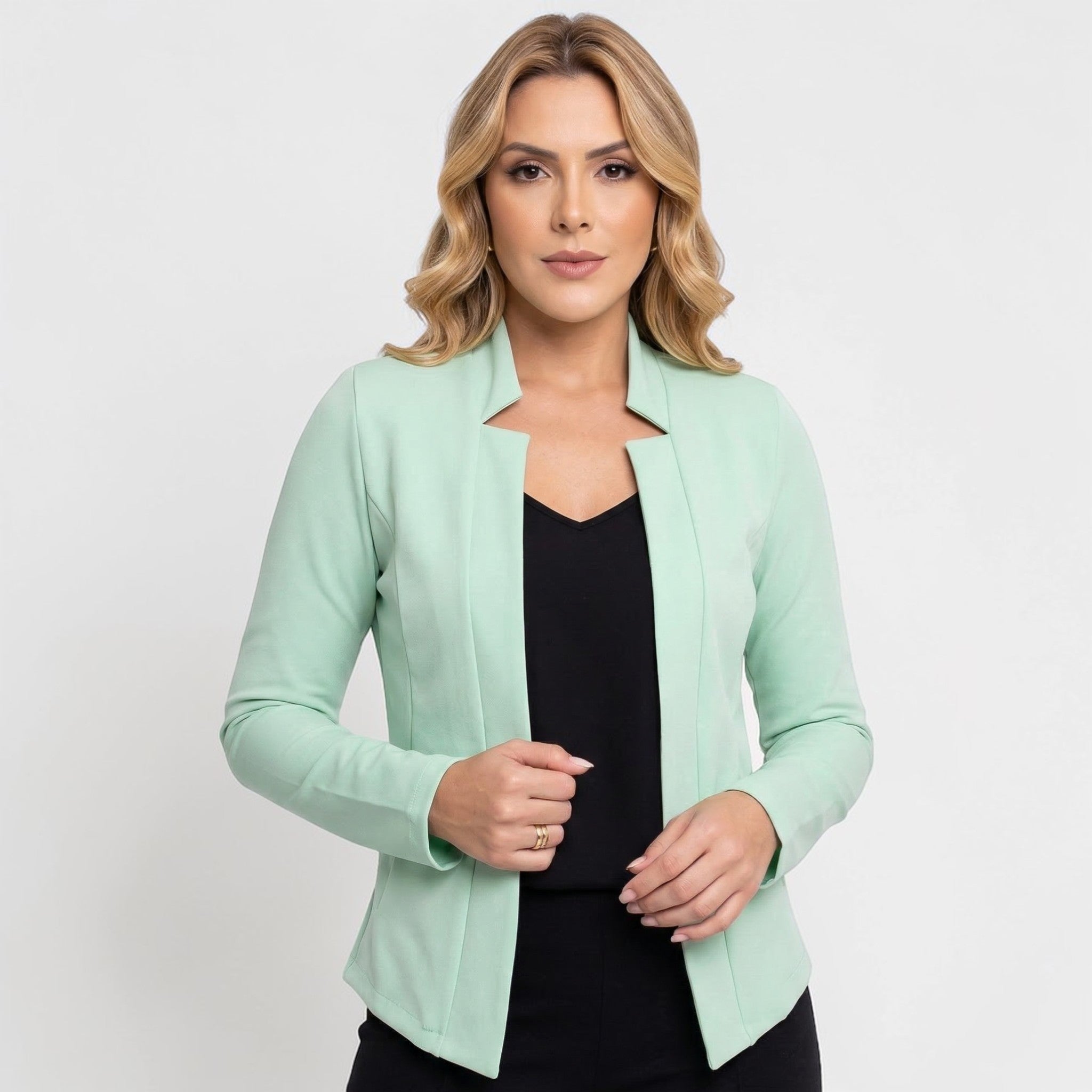 Dames Casual Open Blazer