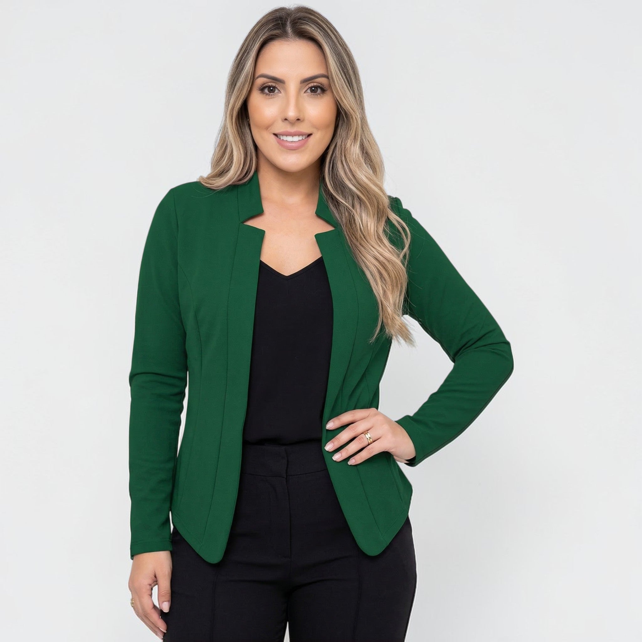 Dames Casual Open Blazer