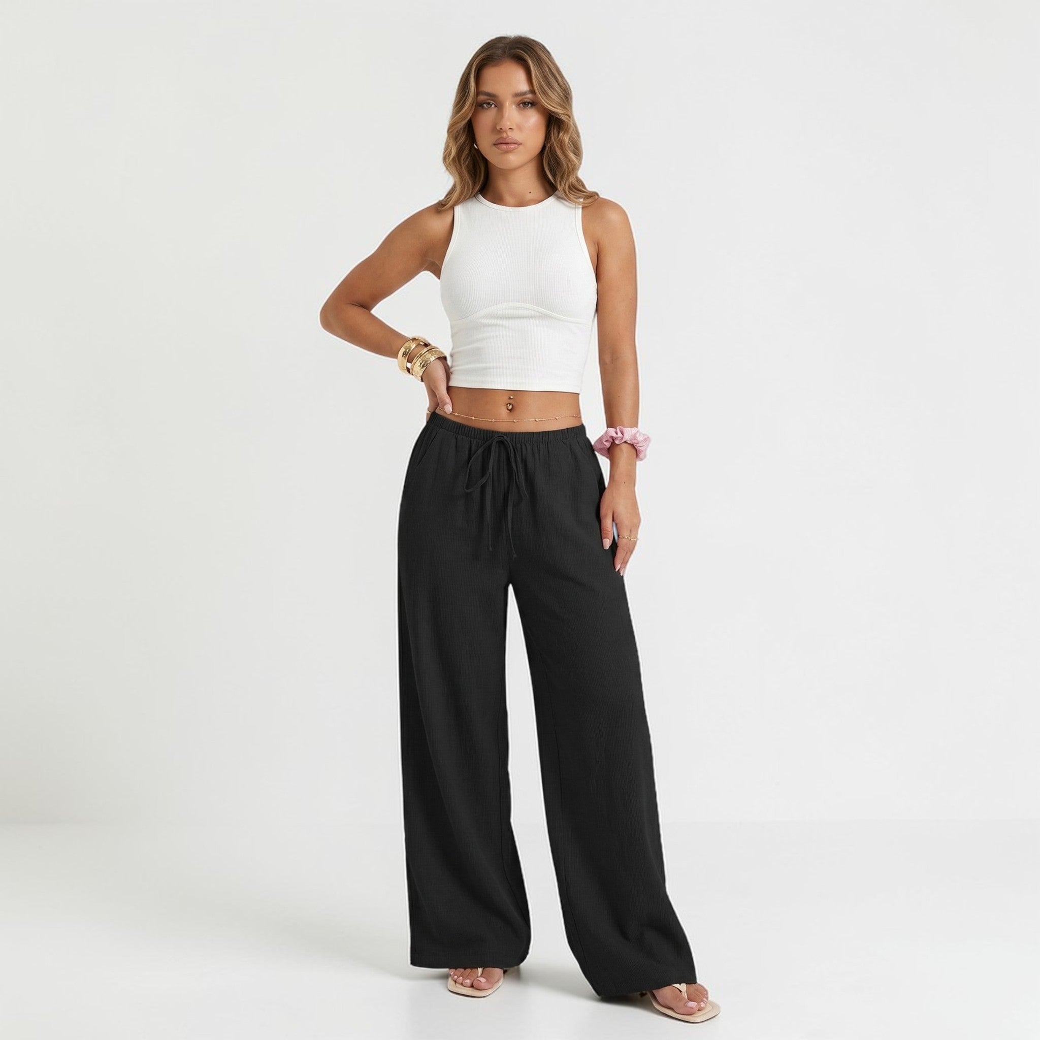 Dames Wijde Broek Montarello