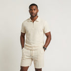 Heren Polo en Shorts Set Montarello