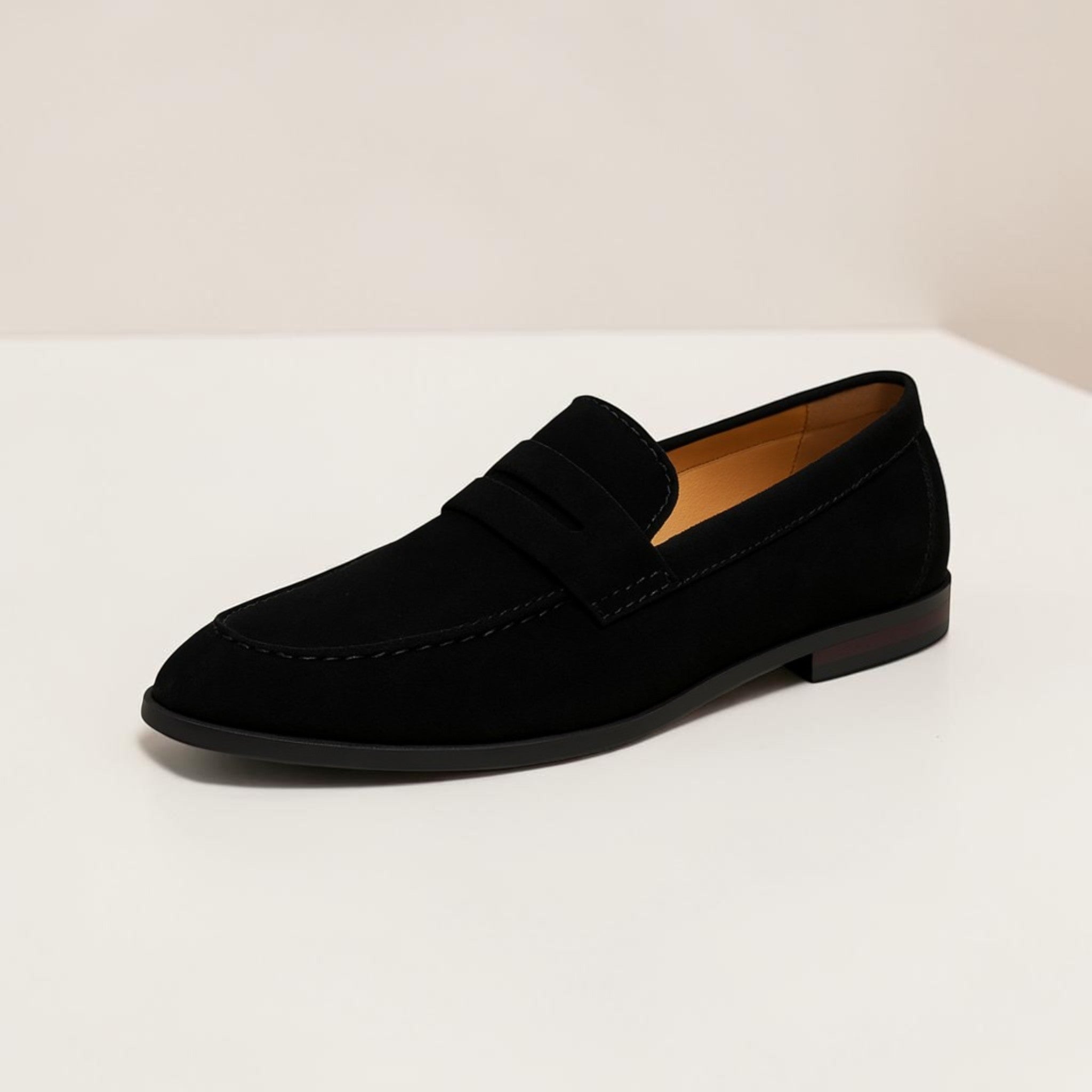 Heren Suède Loafers Klassieke Stijl