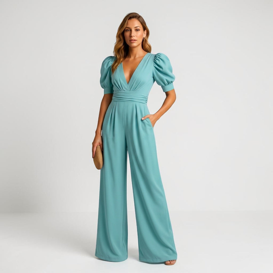Dames Getailleerde Elegante Jumpsuit