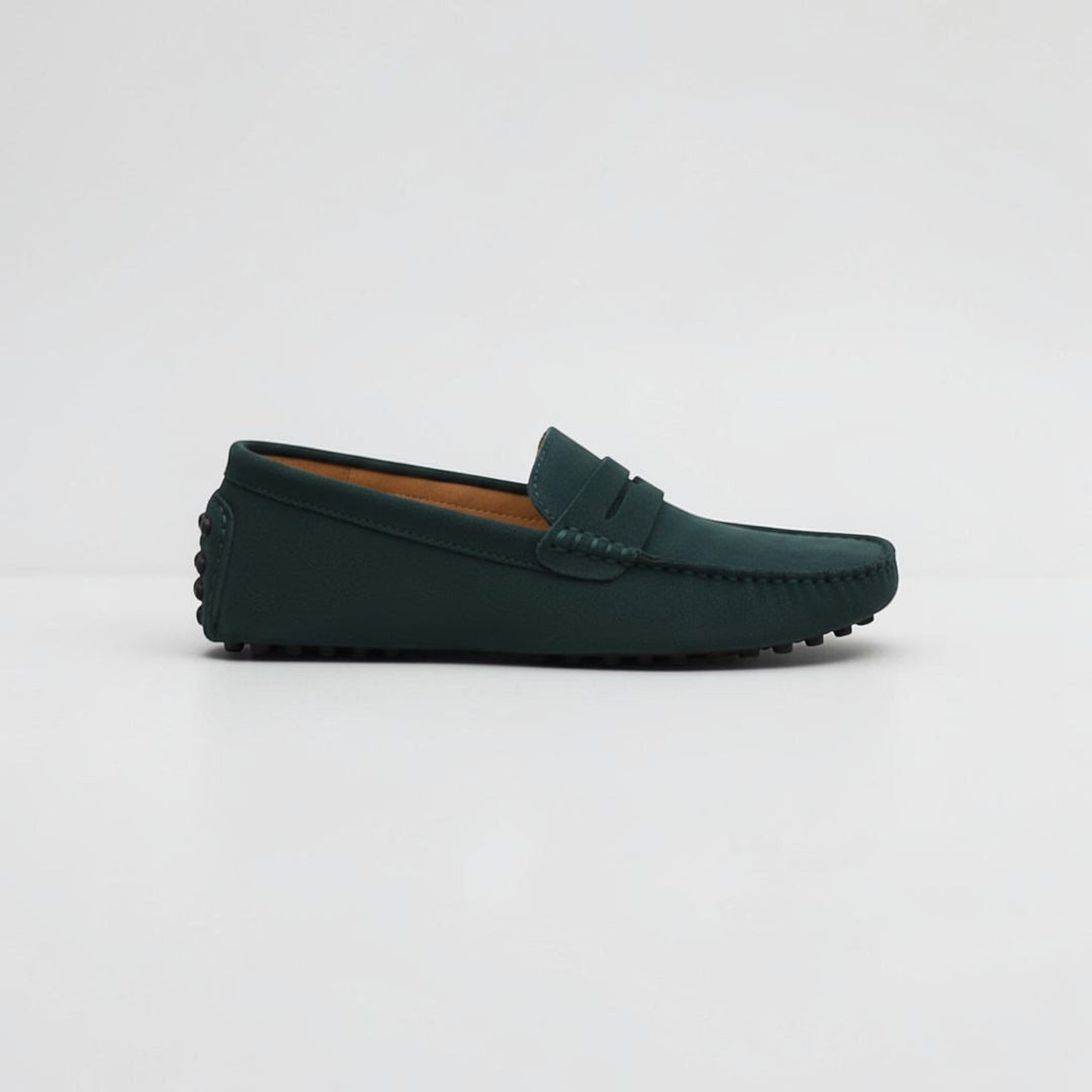 Heren Echt Leren Driving Loafers
