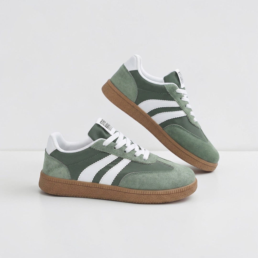 Dames Gestreepte Casual Sneakers