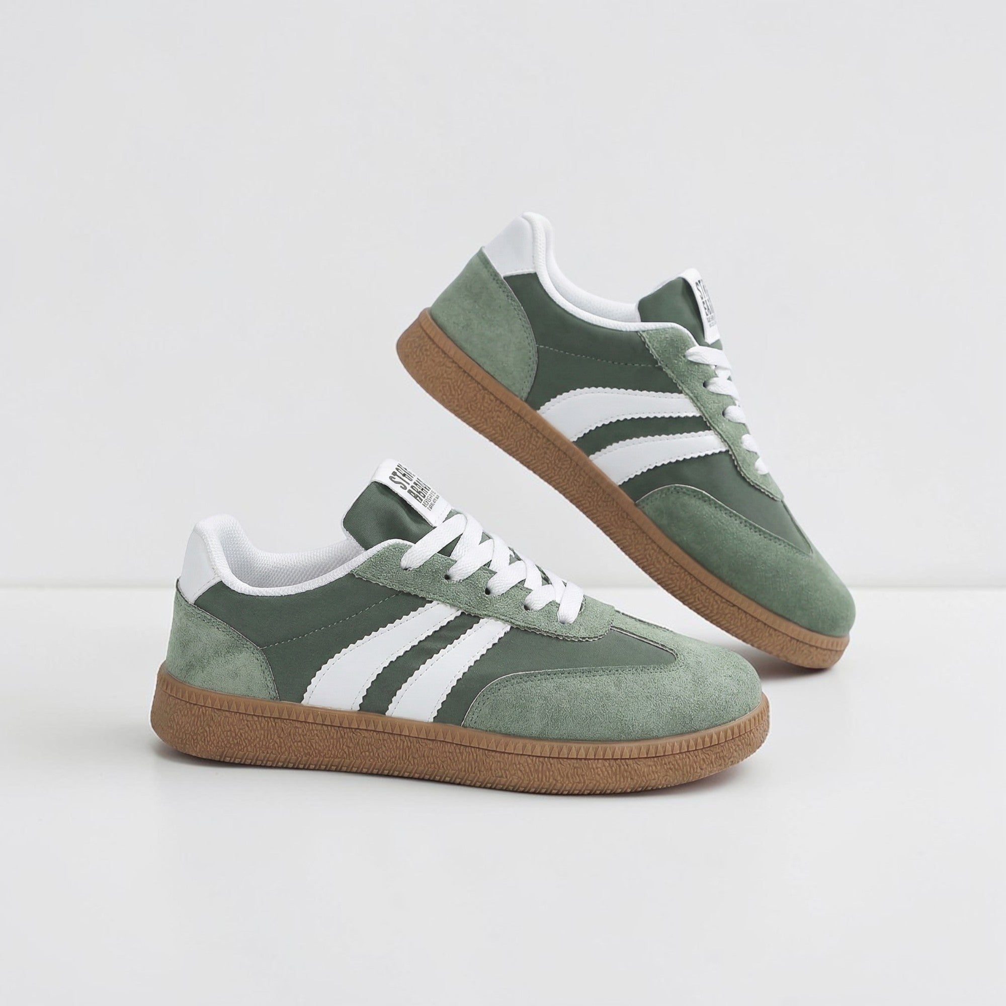 Dames Gestreepte Casual Sneakers
