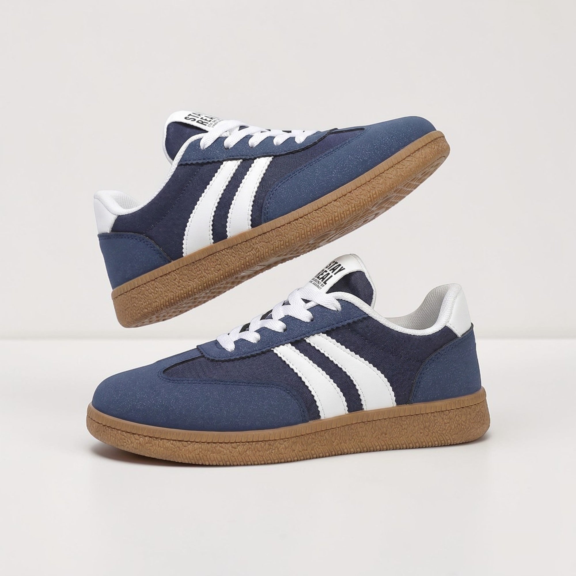 Dames Gestreepte Casual Sneakers