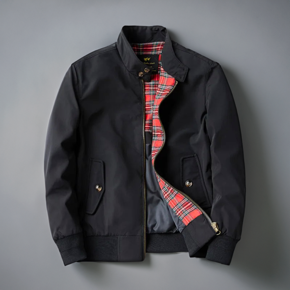 Heren Harrington Jas met Rits Montarello